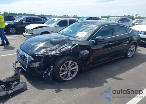 2021 Audi A5 Sportback Premium Plus 40 Tfsi Quattro S Tronic из США, поврежденный, VIN WAUCBCF53MA051372